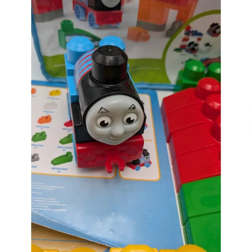 Thomas and Friends Mega Bloks Thomas and Harold Rescue Set, James, Percey